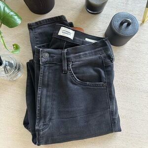 Citizens of Humanity High Rise Dark Gray Skinny Jeans